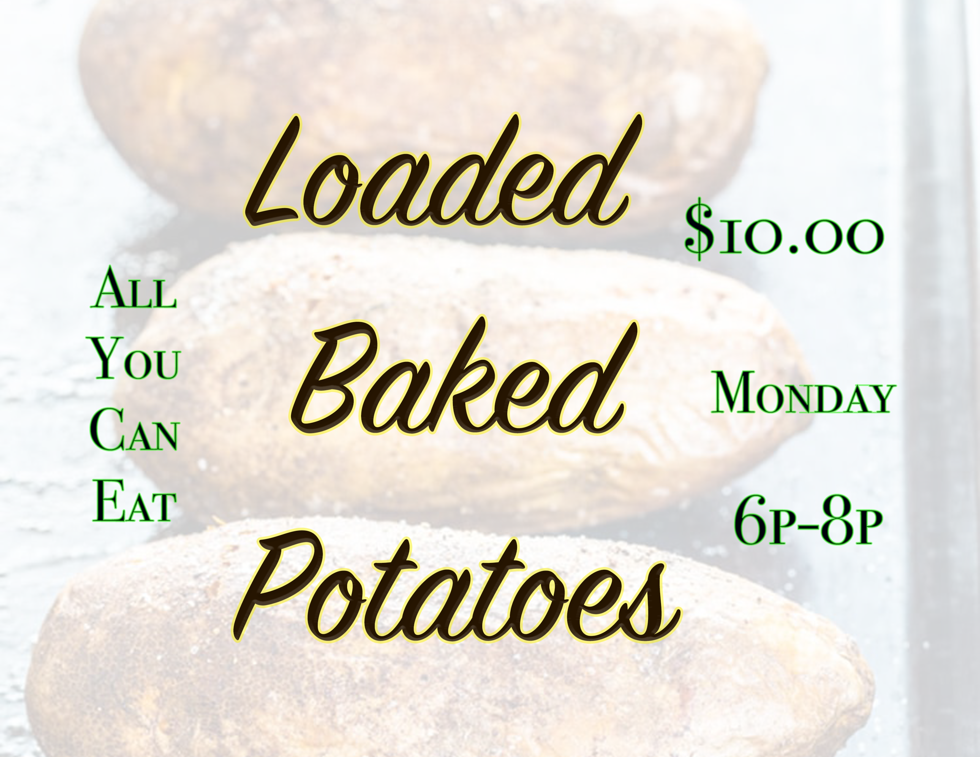 Loaded Baked Potatoes